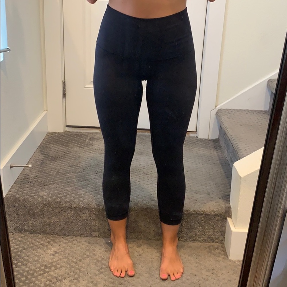 Lululemon Wunder Under Crop Legging Size 6